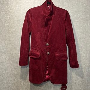 Red Corduroy Jacket